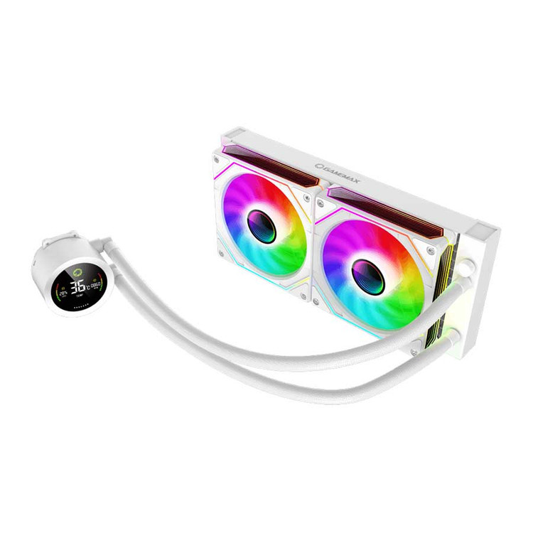 فن خنک کننده پردازنده گیم مکس مدل GameMax IceBurg 240 Digital White