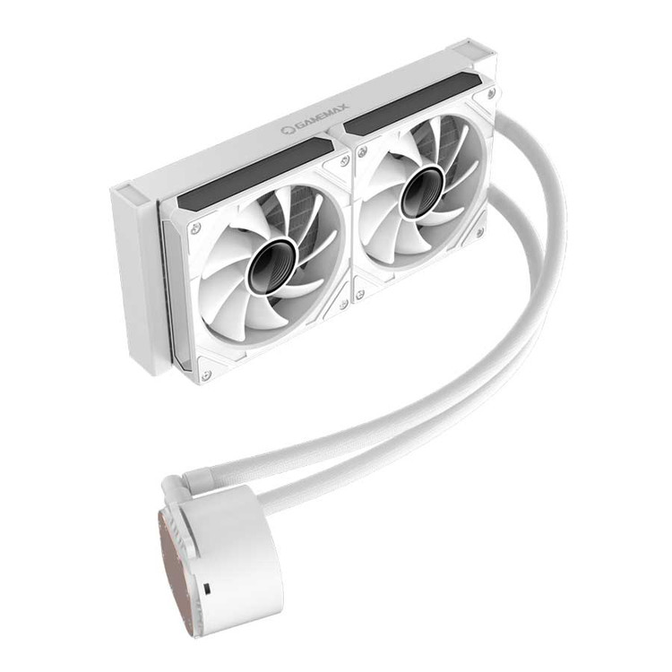 فن خنک کننده پردازنده گیم مکس مدل GameMax IceBurg 240 Digital White