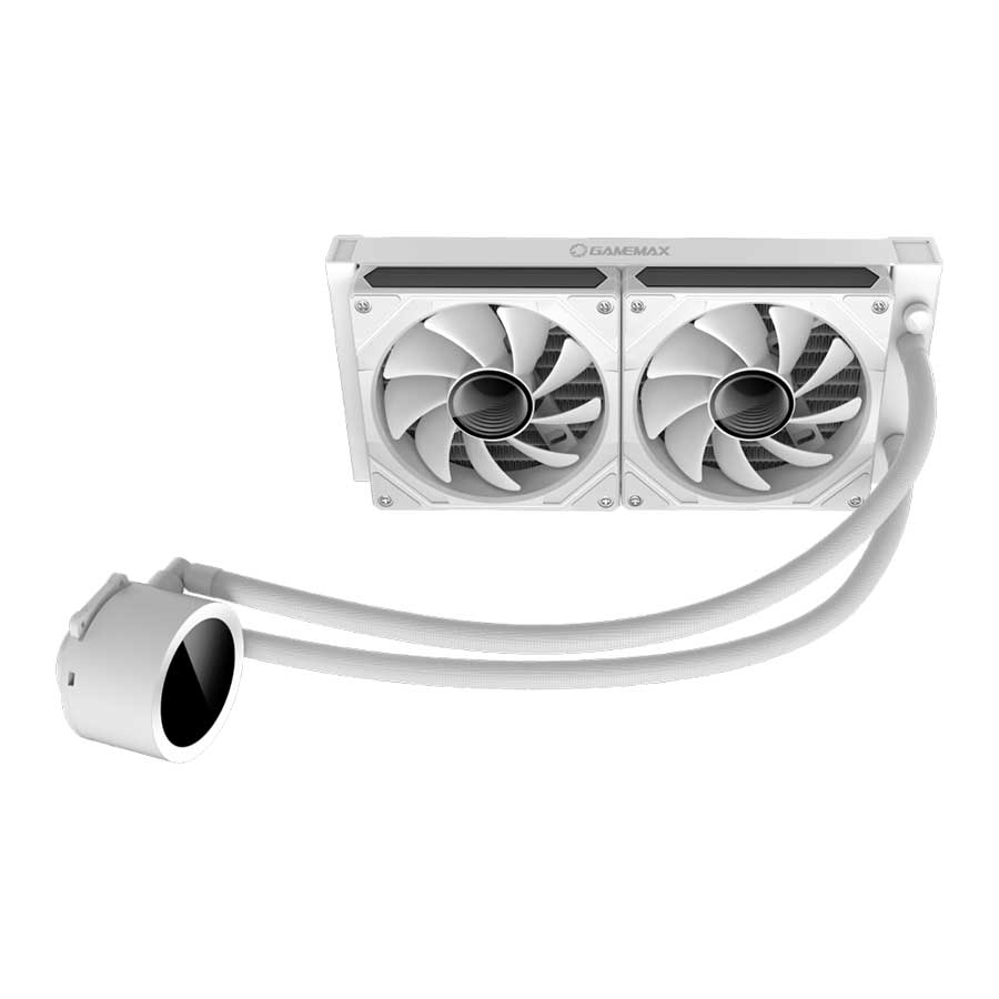 فن خنک کننده پردازنده گیم مکس مدل GameMax IceBurg 240 Digital White