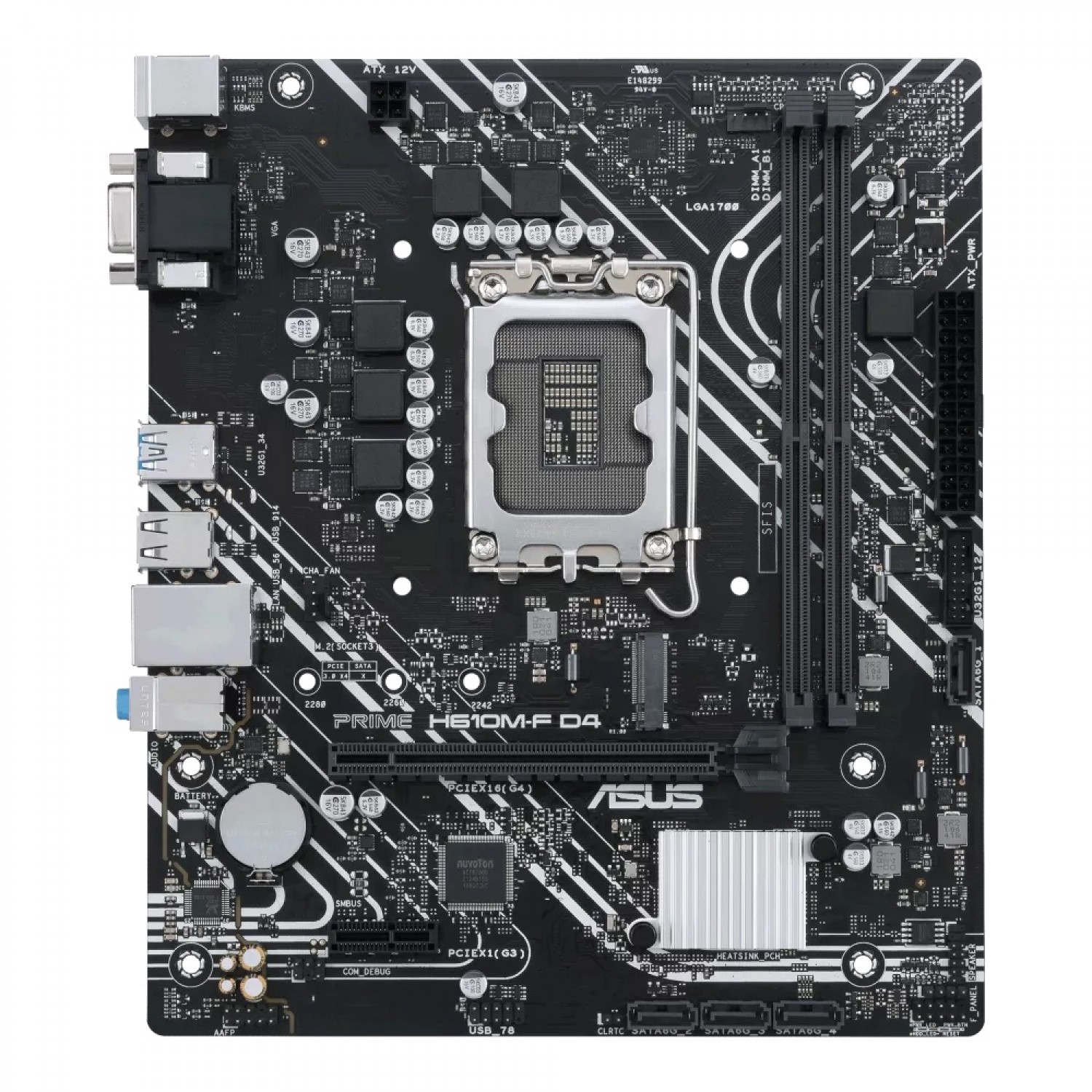 مادربرد ایسوس مدل ASUS PRIME H610M-F R2 DDR4