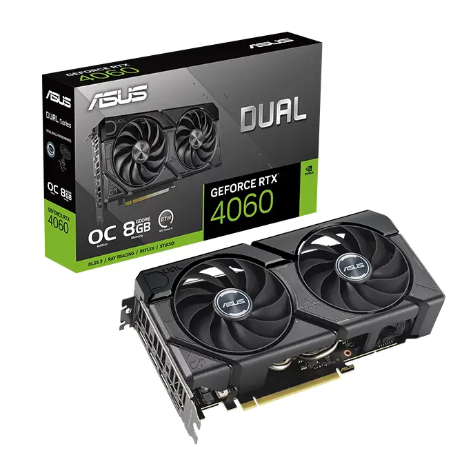 کارت گرافیک ایسوس Dual RTX 4060 EVO OC Edition 8GB GDDR6
