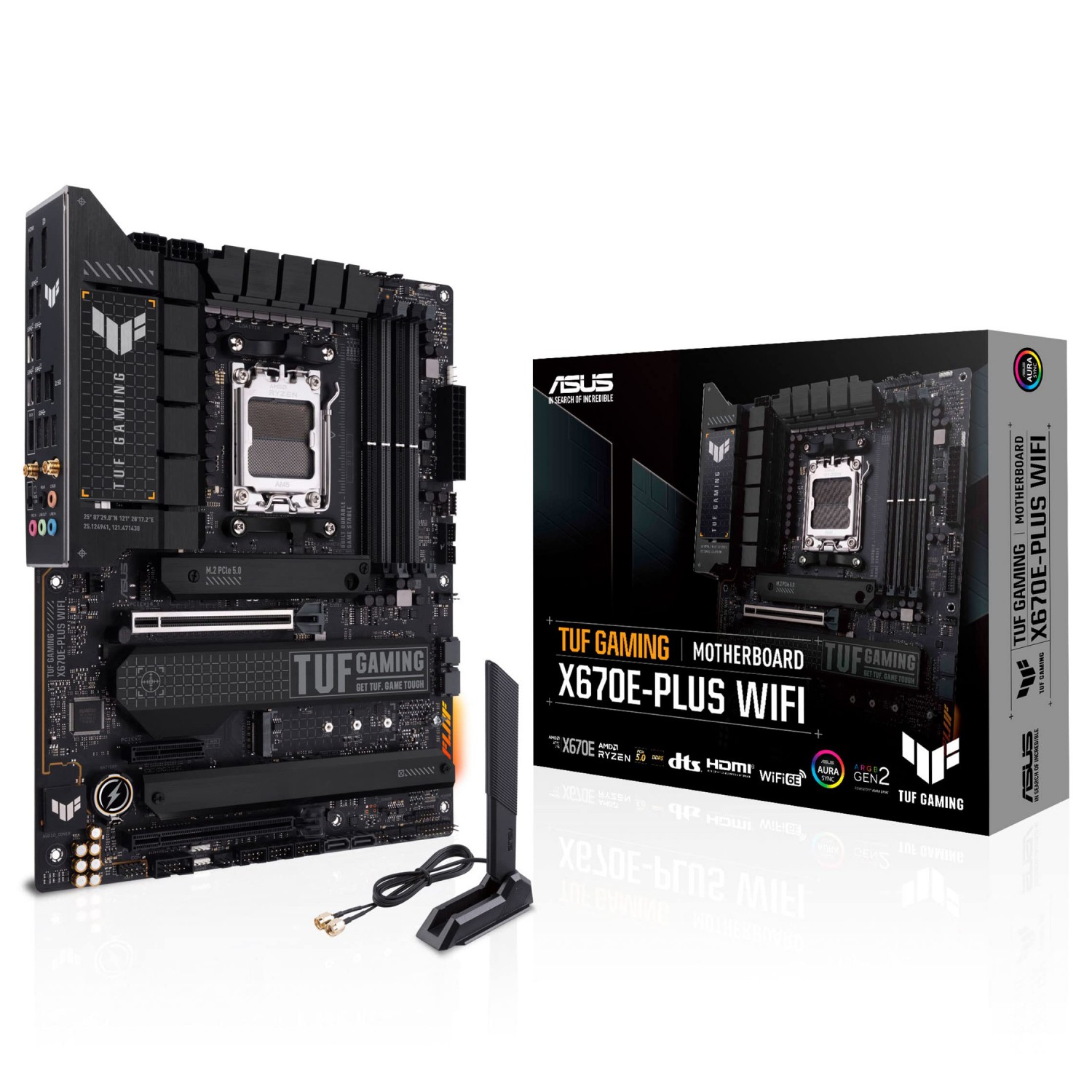 مادربرد ایسوس مدل ASUS TUF GAMING X670E-PLUS WIFI DDR5