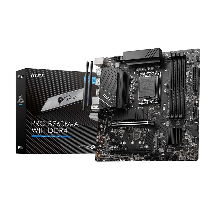 مادربرد ام اس آی مدل MSI PRO B760M-A WIFI DDR4