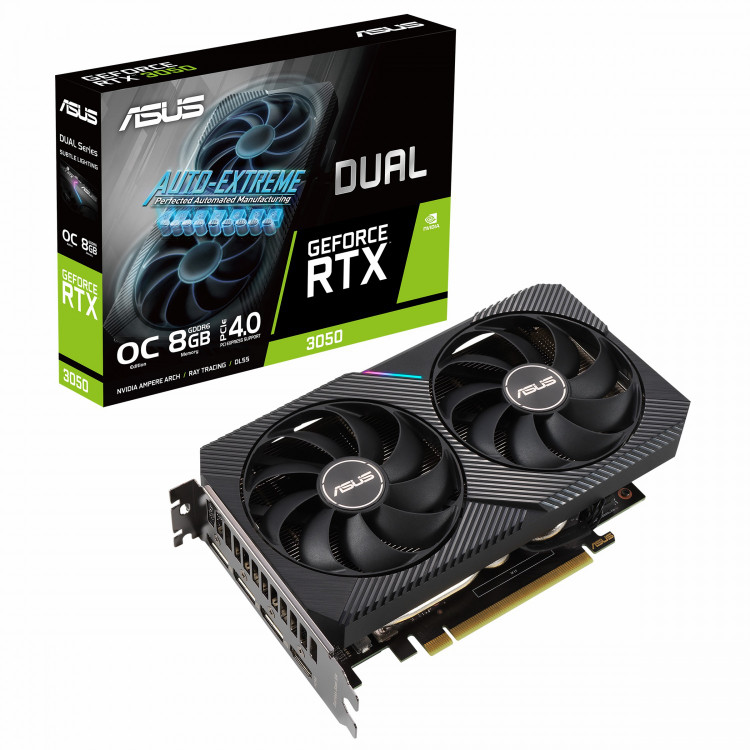 کارت گرافیک ایسوس ASUS Dual GeForce RTX 3050 OC 8GB
