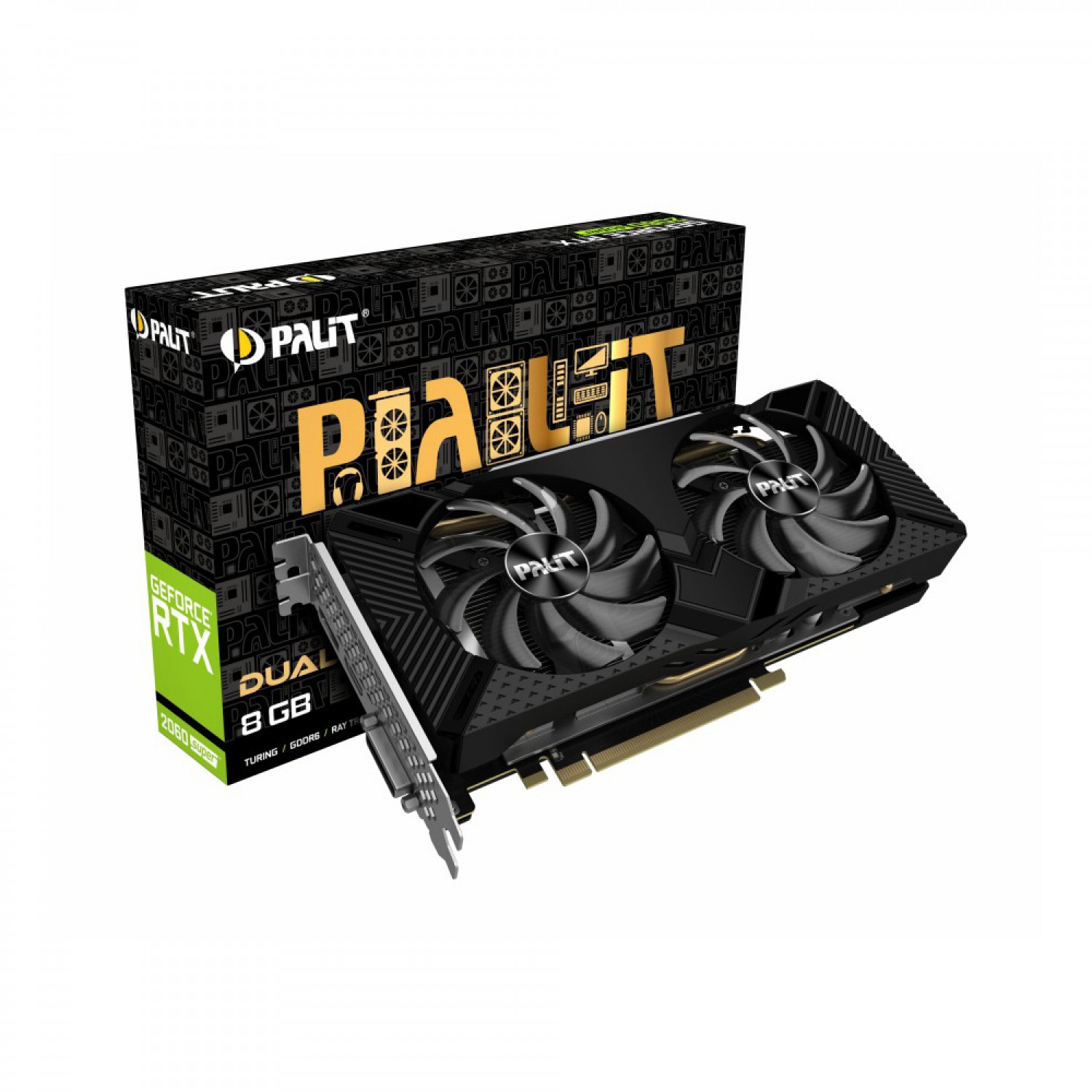 کارت گرافیک پالیت RTX 2060 SUPER DUAL 8GB