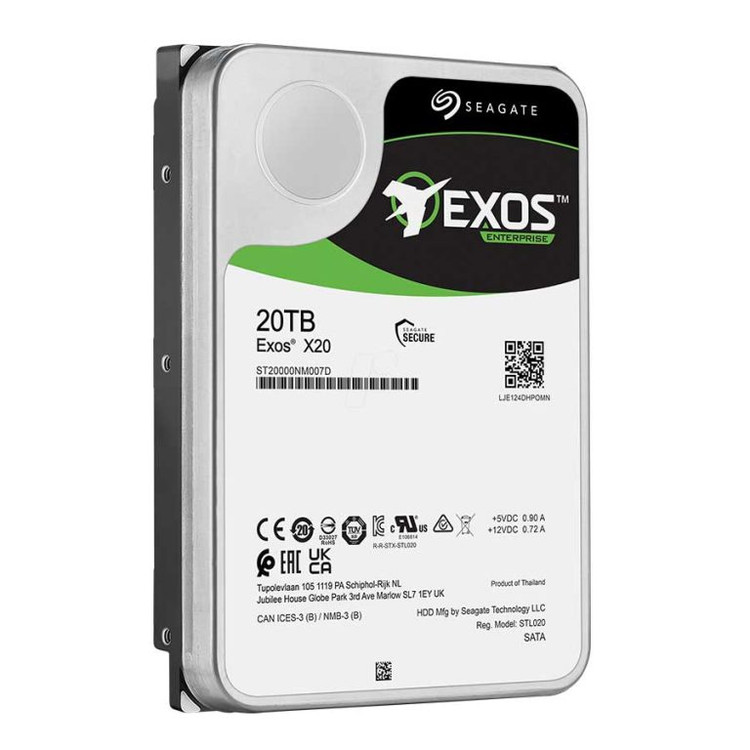 هارد اینترنال سیگیت اگروز مدل SeaGate Exos 20TB ST20000NM007D