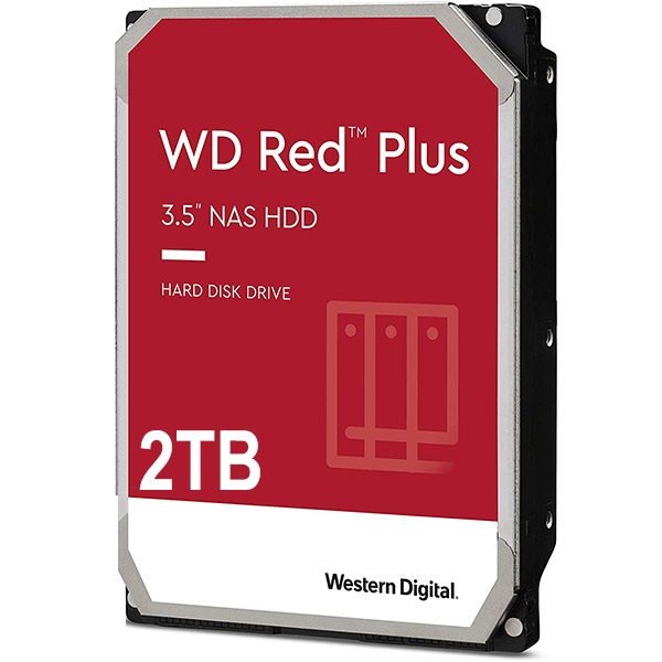 هارد اینترنال وسترن دیجیتال مدل Western Digital Red Plus 2TB WD20EFPX