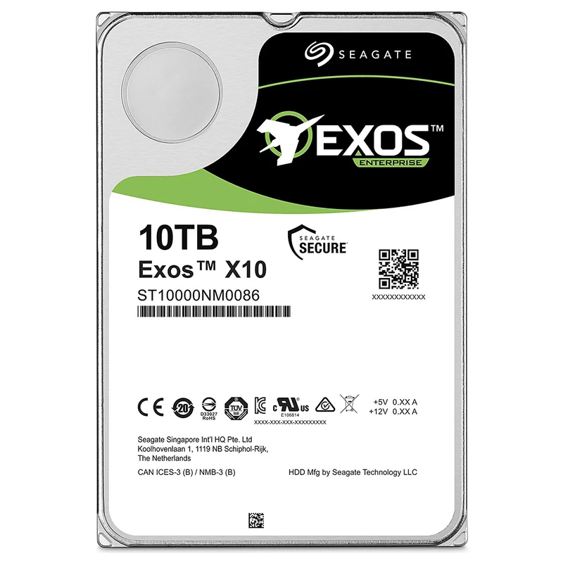 هارد اینترنال سیگیت اگزوز مدل SeaGate Exos 10TB ST10000NM0086