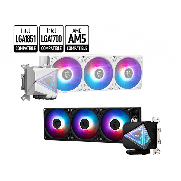 فن خنک کننده پردازنده ام اس آی مدل MSI MAG CORELIQUID I360 Black
