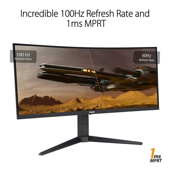 مانیتور گیمینگ 34 اینچ ایسوس مدل ASUS TUF Gaming VG34VQEL1A