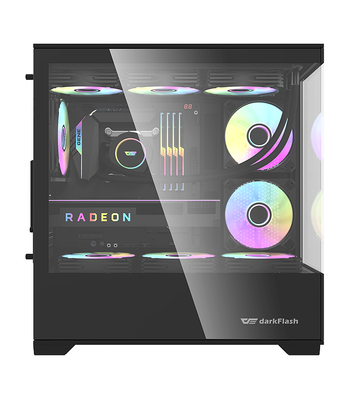 کیس کامپیوتر دارک فلش مدل DK415P M-ATX