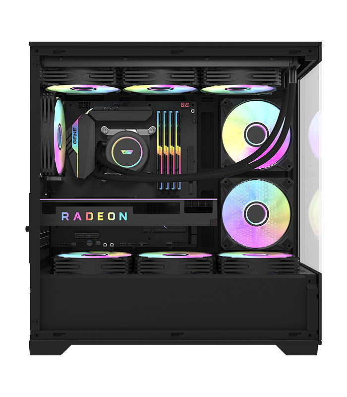 کیس کامپیوتر دارک فلش مدل DK415P M-ATX