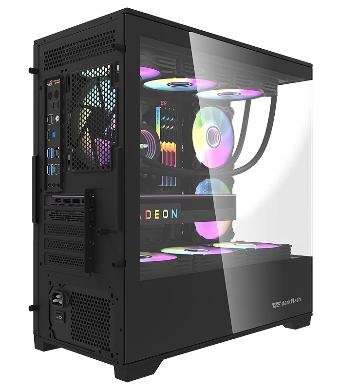 کیس کامپیوتر دارک فلش مدل DK415P M-ATX