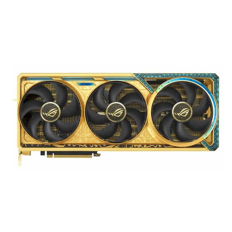 کارت گرافیک ایسوس مدل ASUS ROG Astral GeForce RTX 5090 Dhahab OC Edition 32GB