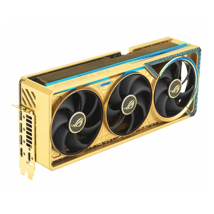 کارت گرافیک ایسوس مدل ASUS ROG Astral GeForce RTX 5090 Dhahab OC Edition 32GB
