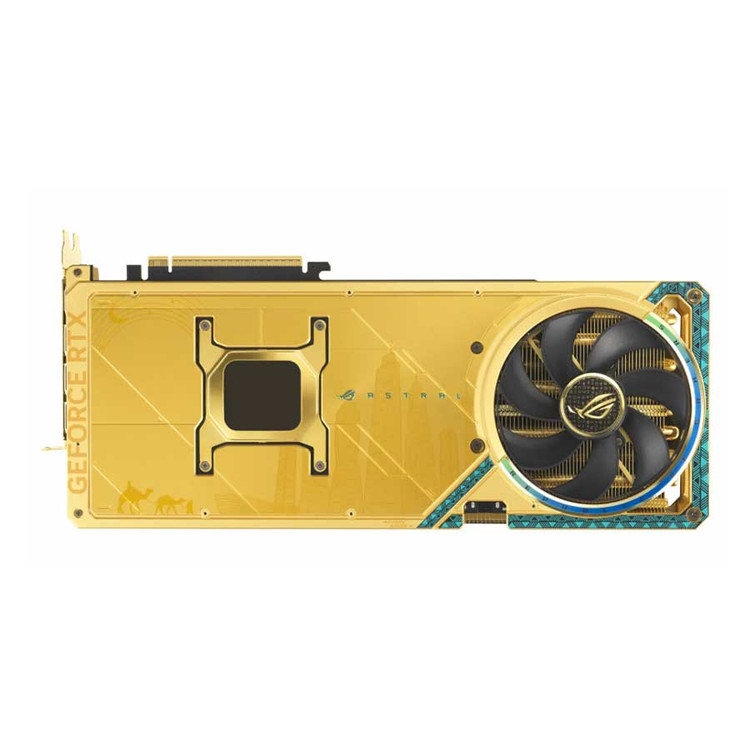 کارت گرافیک ایسوس مدل ASUS ROG Astral GeForce RTX 5090 Dhahab OC Edition 32GB