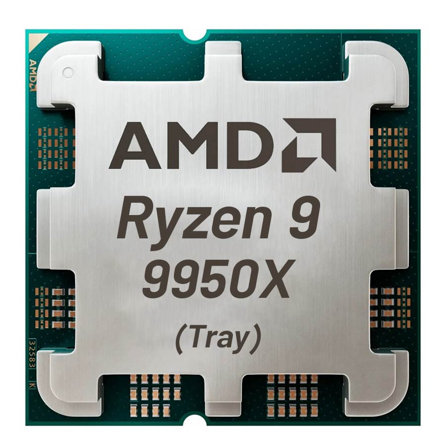 پردازنده مرکزی ای ام دی مدل AMD Ryzen 9 9950X Tray