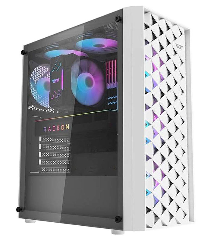 کیس کامپیوتر دارک فلش مدل DK351 WH ATX