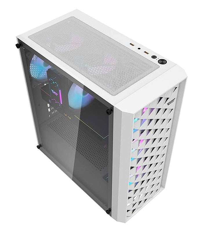 کیس کامپیوتر دارک فلش مدل DK351 WH ATX