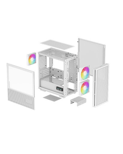 کیس دیپ کول مدل CH360 DIGITAL WHITE