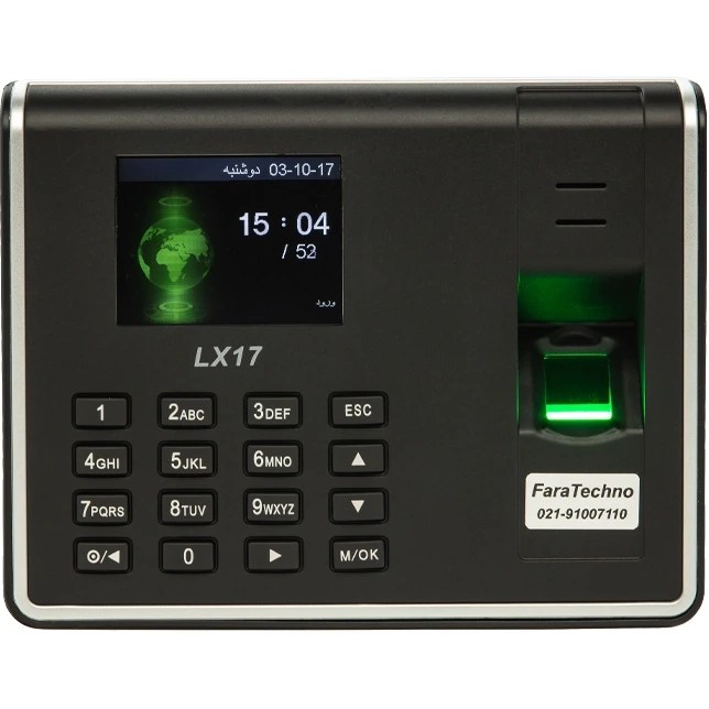 دستگاه حضور و غیاب فراتکنو مدل LX17