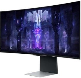مانیتور گیمینگ سامسونگ مدل LS34BG850 سایز ۳۴ اینچ OLED با کیفیت UWQHD و نرخ تازهسازی ۱۷۵ هرتز