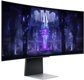 مانیتور گیمینگ سامسونگ مدل LS34BG850 سایز ۳۴ اینچ OLED با کیفیت UWQHD و نرخ تازهسازی ۱۷۵ هرتز