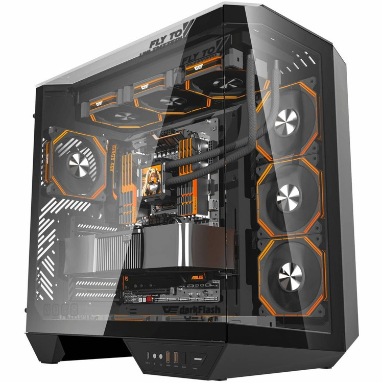کیس کامپیوتر دارک فلش مدل DY470 ATX