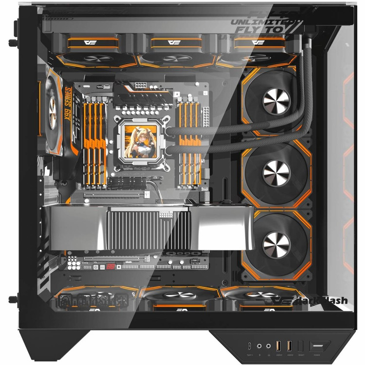 کیس کامپیوتر دارک فلش مدل DY470 ATX