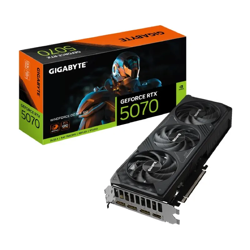 کارت گرافیک گیگابایت مدل GIGABYTE RTX 5070 WINDFORCE SFF 12G