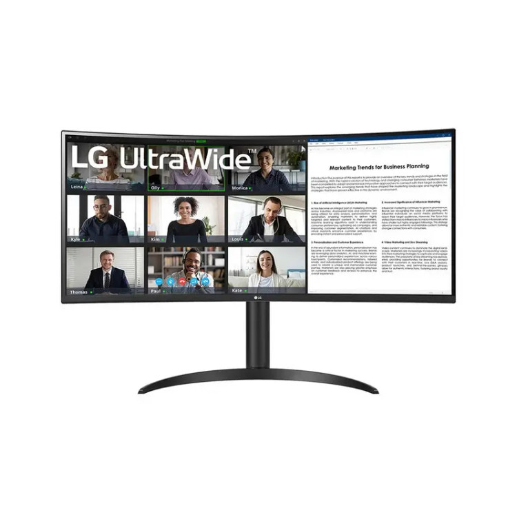 مانیتور ال جی 34 اینچی مدل 34WR55QK-B