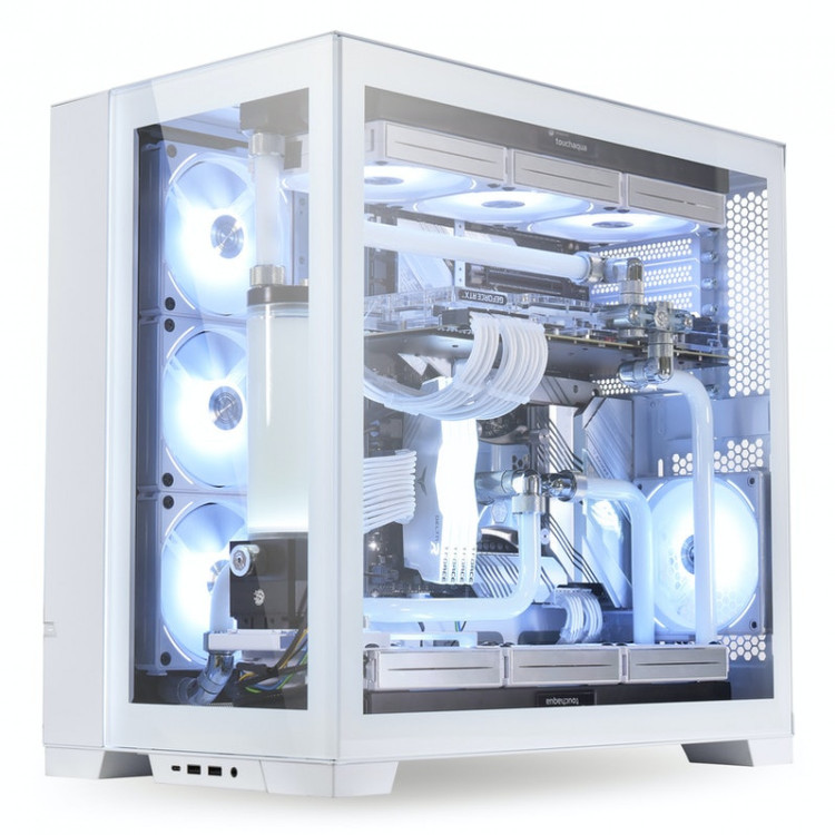 کیس گیمینگ لیان لی مدل LIAN LI O11 DYNAMIC EVO White