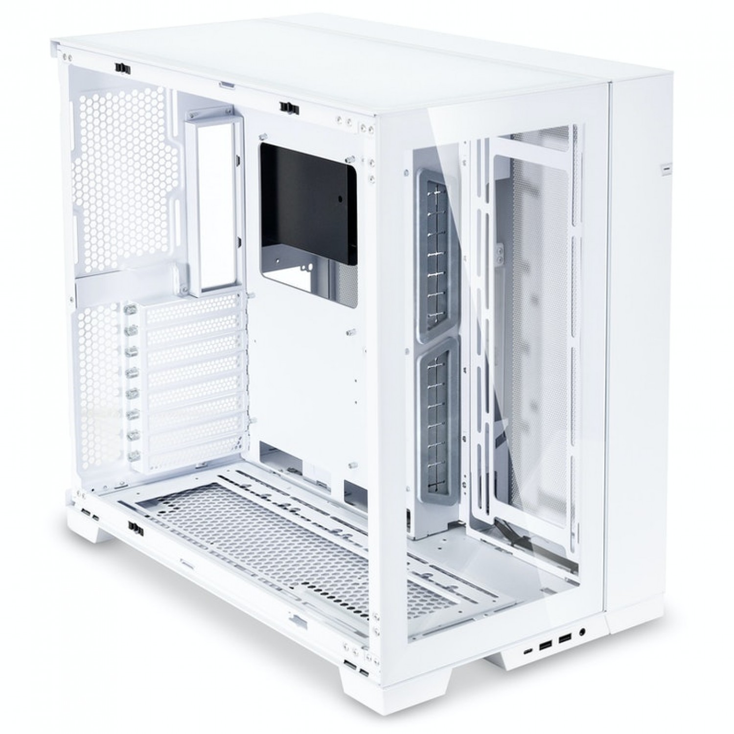 کیس گیمینگ لیان لی مدل LIAN LI O11 DYNAMIC EVO White