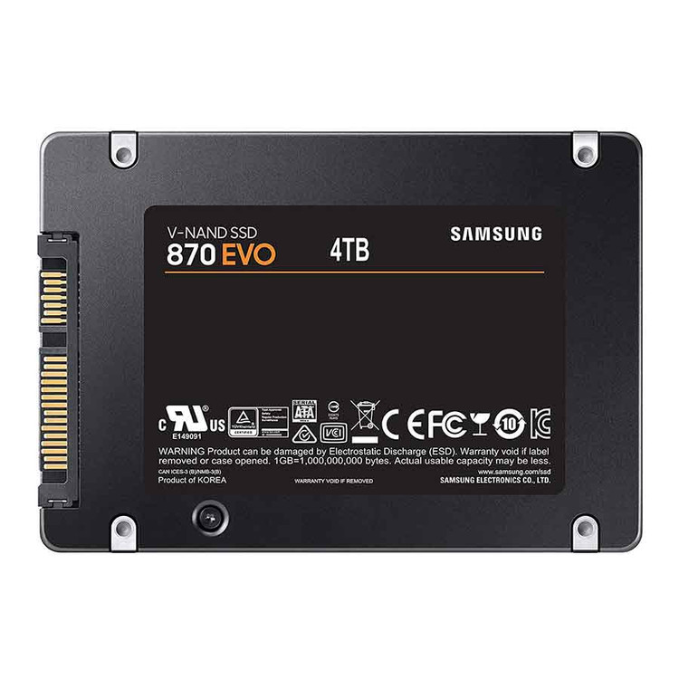 اس اس دی سامسونگ مدل SAMSUNG 870EVO 4TB SATA SSD