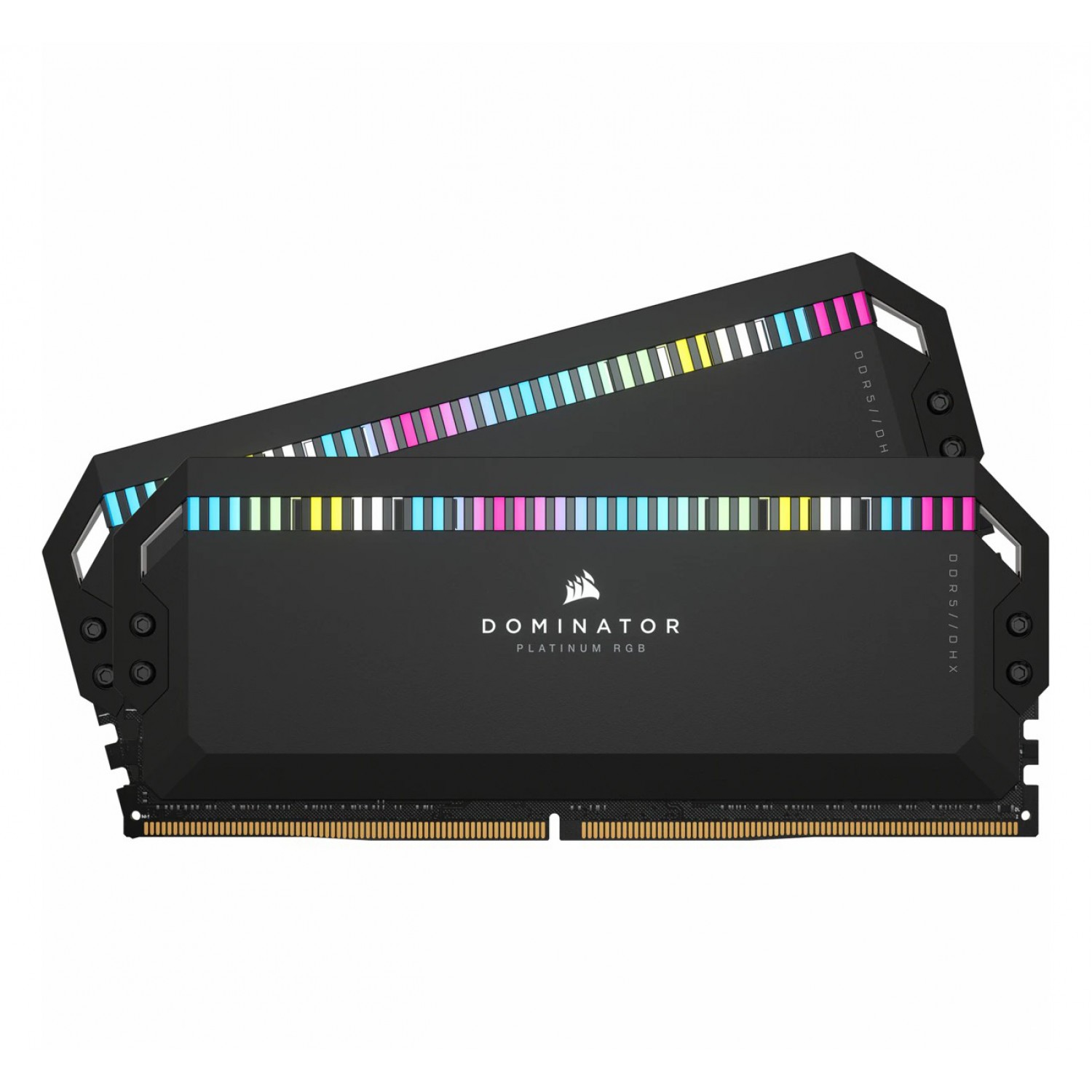 رم کورسیر مدل CORSAIR DOMINATOR PLATINUM RGB 64GB 32GBx2 6000MHz DDR5