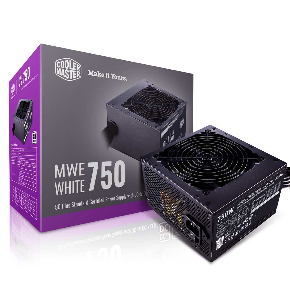 پاور کولر مستر مدل CoolerMaster MWE 750W WHITE