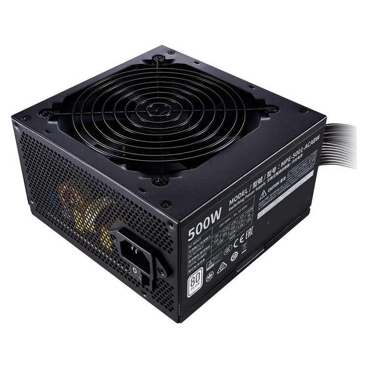 منبع تغذیه کولر مستر مدل CoolerMaster MWE 500W WHITE 230V V2