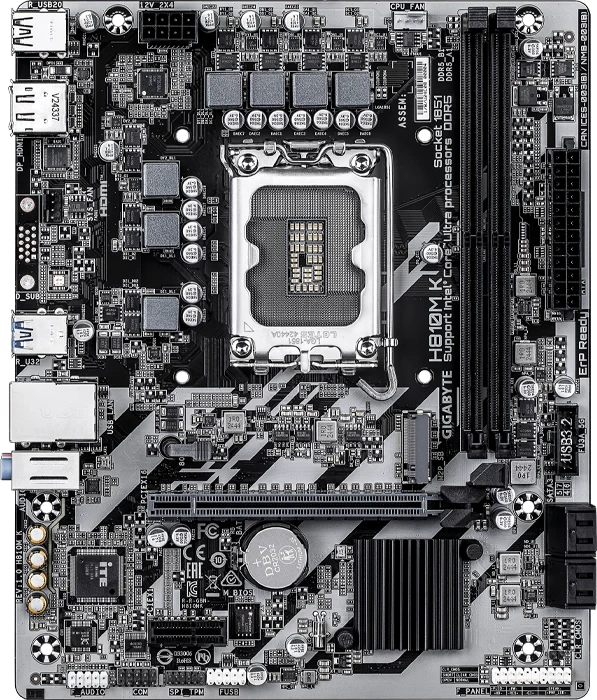 مادربرد گیگابایت مدل GIGABYTE H810M-K DDR5