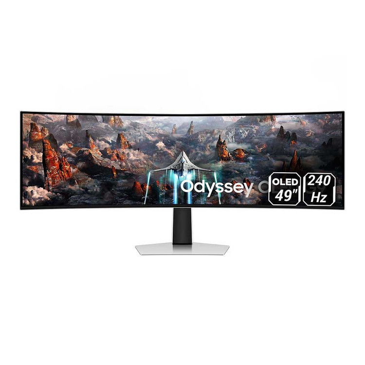 مانیتور خمیده گیمینگ 49 اینچ سامسونگ مدل Odyssey G9 G93SC LS49CG934SMXUE