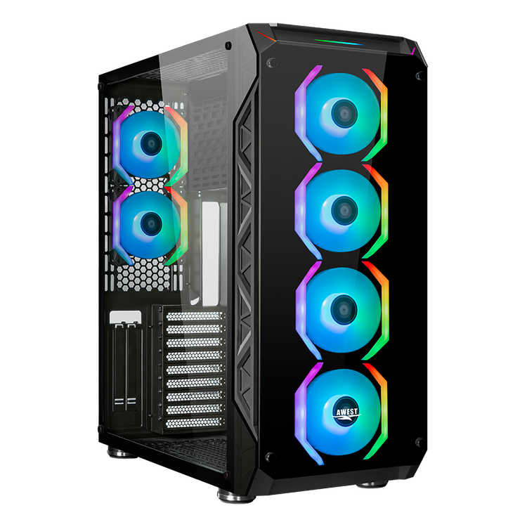 کیس گیمینگ اوست مدل AWSET GT AV401 FB