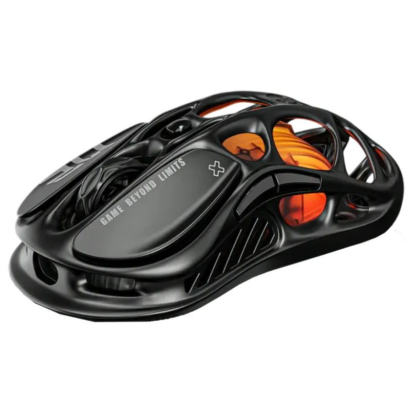 موس گیمینگ گراوا استار مدل GravaStar Mercury M2 - Stealth Black
