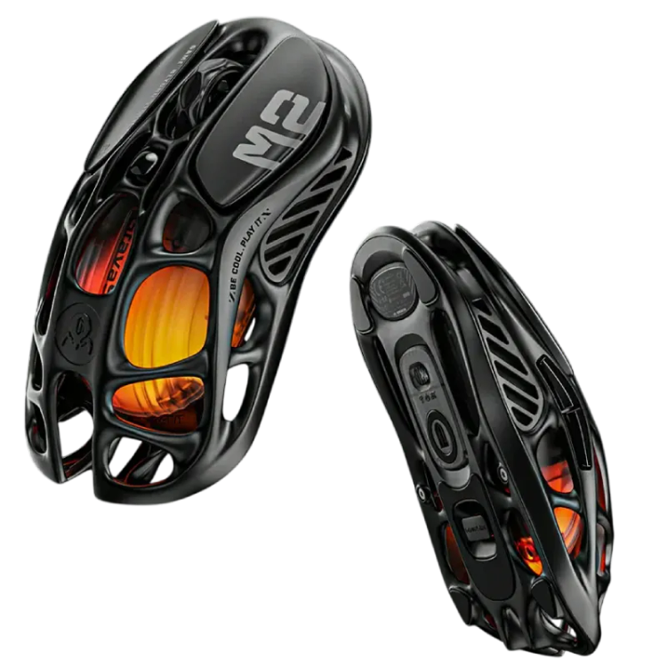موس گیمینگ گراوا استار مدل GravaStar Mercury M2 - Stealth Black