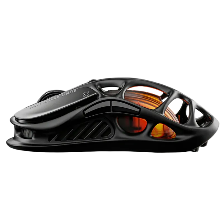 موس گیمینگ گراوا استار مدل GravaStar Mercury M2 - Stealth Black
