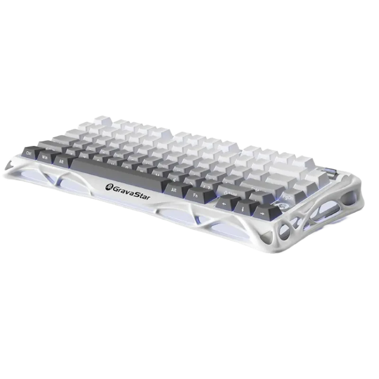 کیبورد گیمینگ گراوا استار مدل GravaStar Mercury K1 - Gradient White