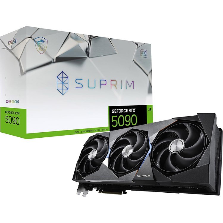 کارت گرافیک ام اس آی مدل MSI RTX 5090 SUPRIM 32GB
