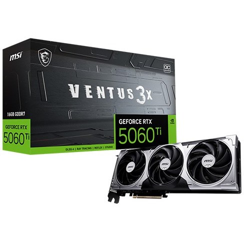 کارت گرافیک ام اس آی مدل MSI GeForce RTX 5060 Ti 16G VENTUS 3X OC