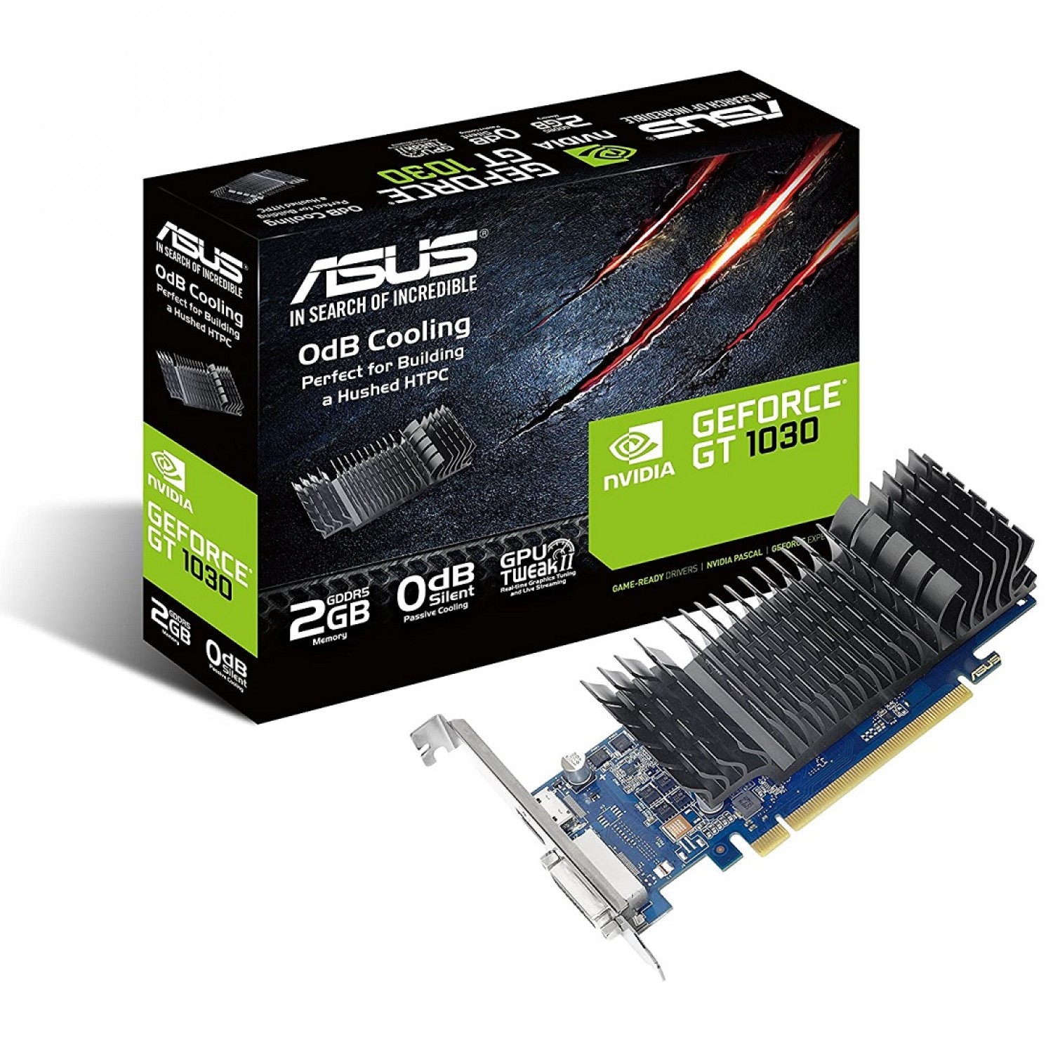 کارت گرافیک ایسوس GT1030-SL-2G-BRK