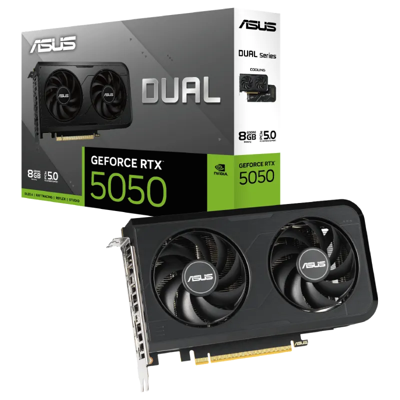 کارت گرافیک ایسوس مدل ASUS Dual RTX 5050 OC 8GB
