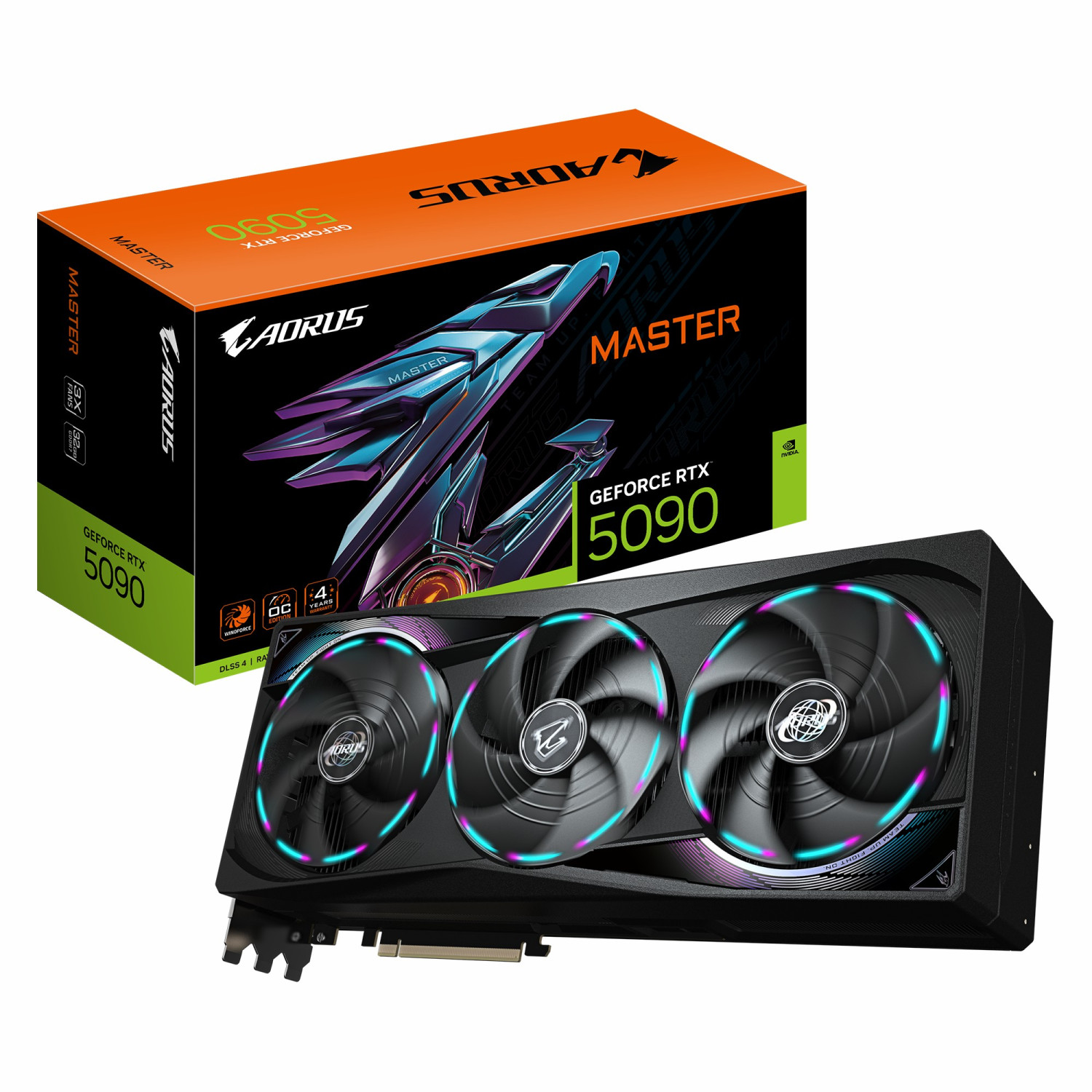 کارت گرافیک گیگابایت مدل GIGABYTE RTX 5090 AORUS Master 32G