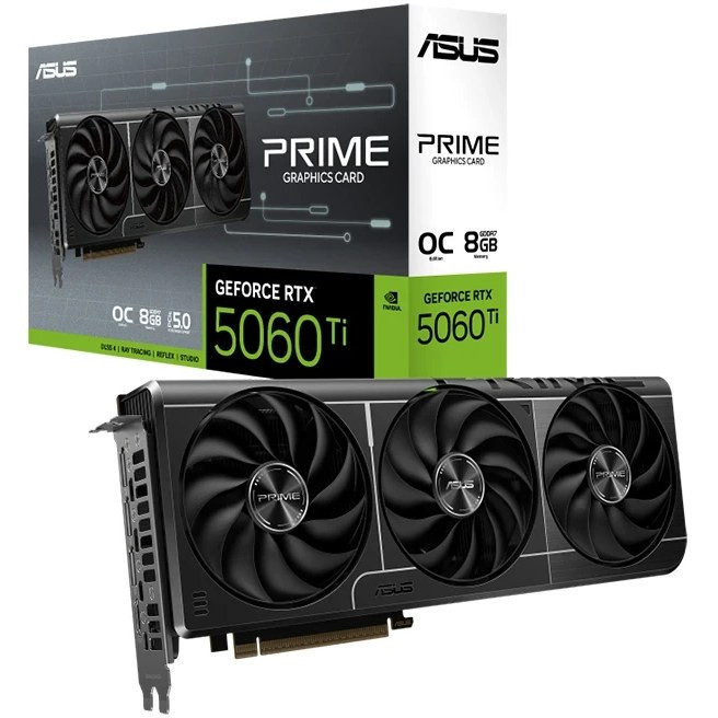 کارت گرافیک ایسوس مدل ASUS PRIME RTX 5060 Ti OC 8GB
